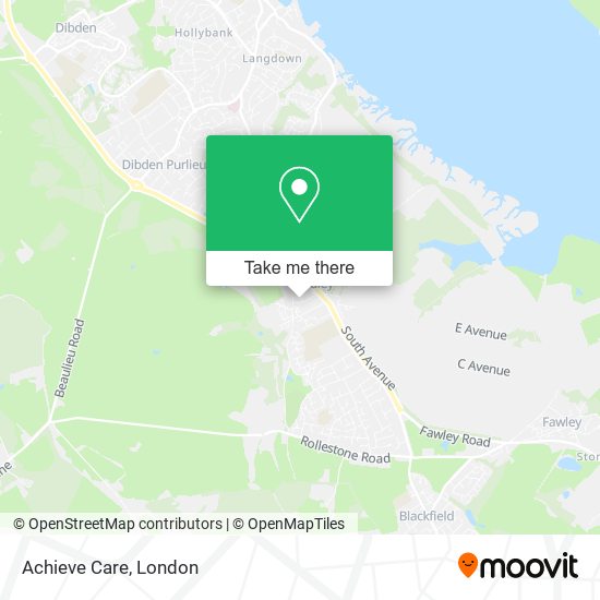 Achieve Care map