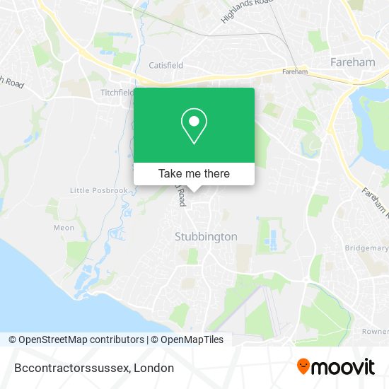 Bccontractorssussex map