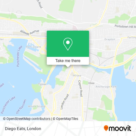 Diego Eats map