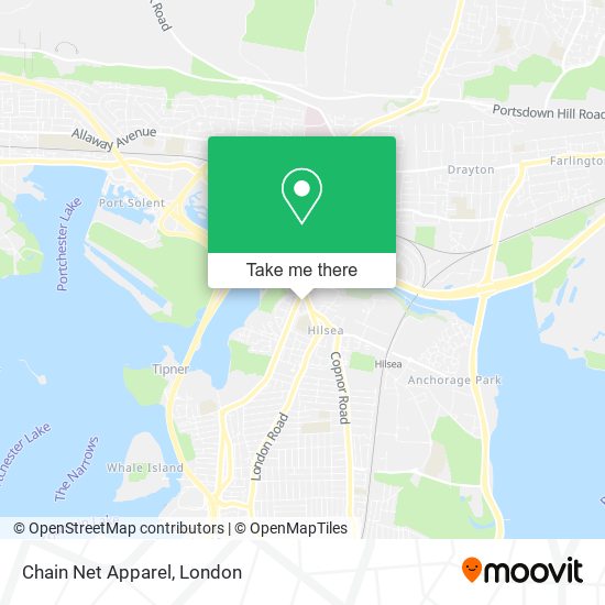 Chain Net Apparel map