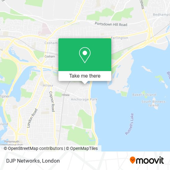 DJP Networks map