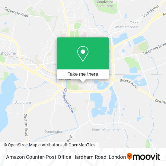 Amazon Counter-Post Office Hardham Road map