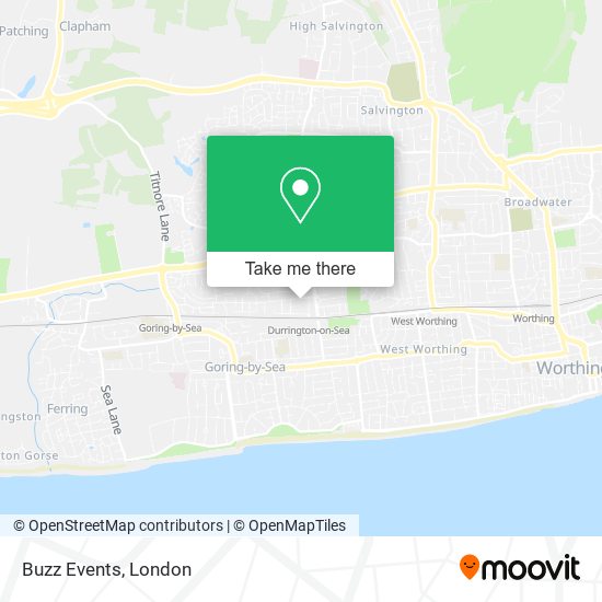 Buzz Events map