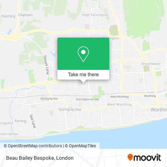 Beau Bailey Bespoke map