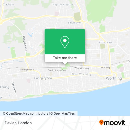 Devian map
