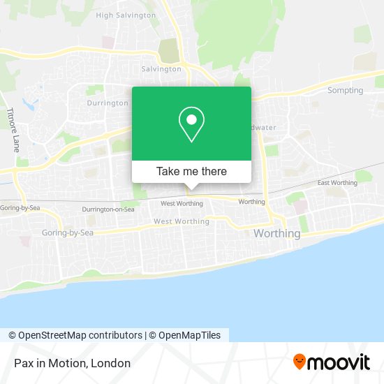Pax in Motion map