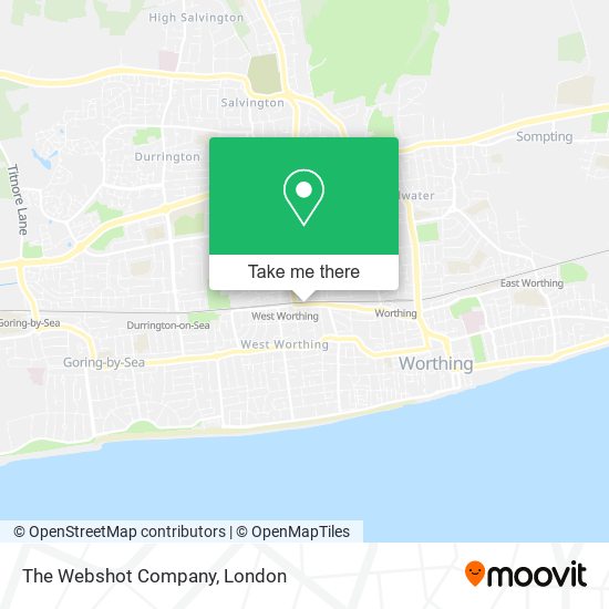 The Webshot Company map