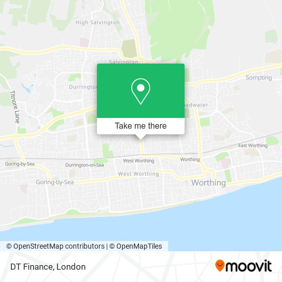 DT Finance map