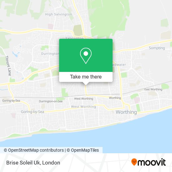 Brise Soleil Uk map