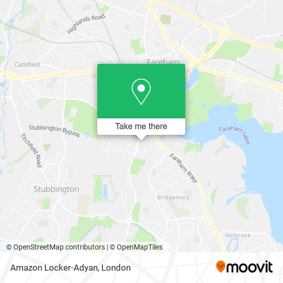 Amazon Locker-Adyan map