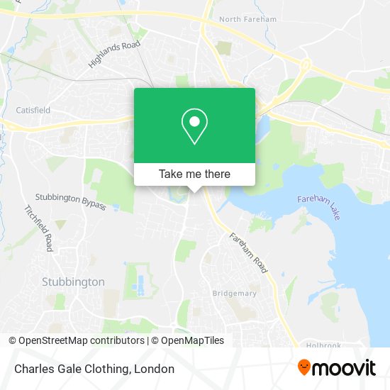 Charles Gale Clothing map