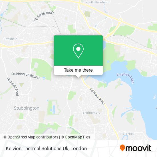 Kelvion Thermal Solutions Uk map