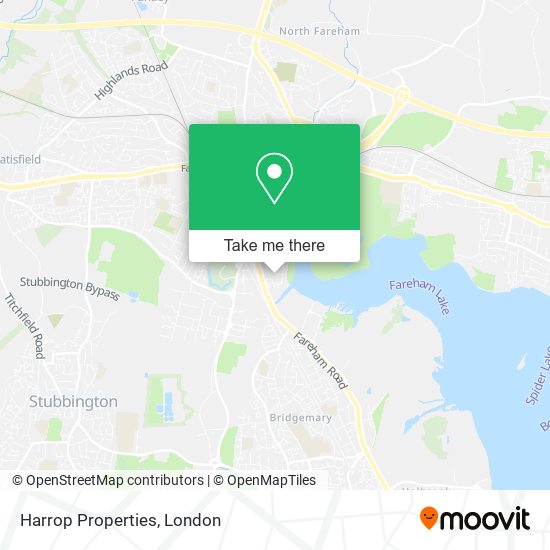 Harrop Properties map