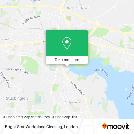 Bright Star Workplace Cleaning map