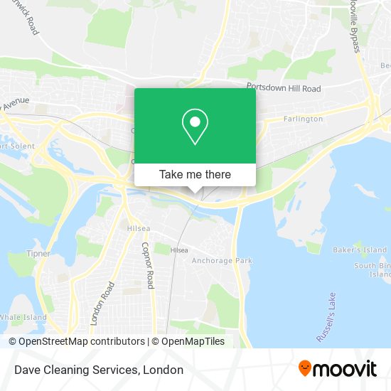 Dave Cleaning Services map