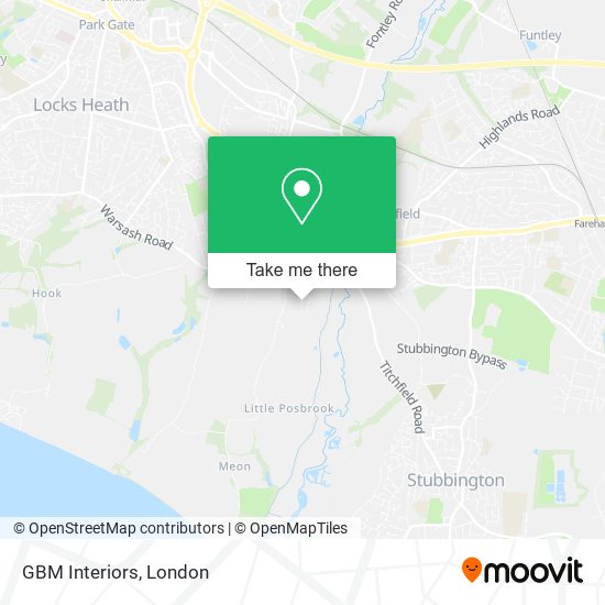 GBM Interiors map