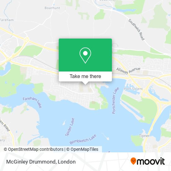 McGinley Drummond map