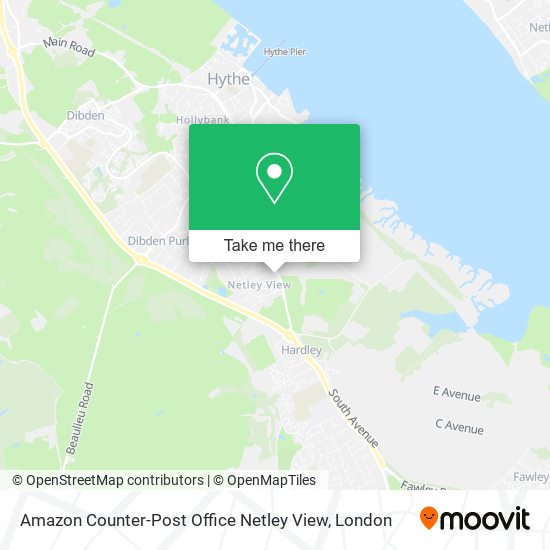 Amazon Counter-Post Office Netley View map