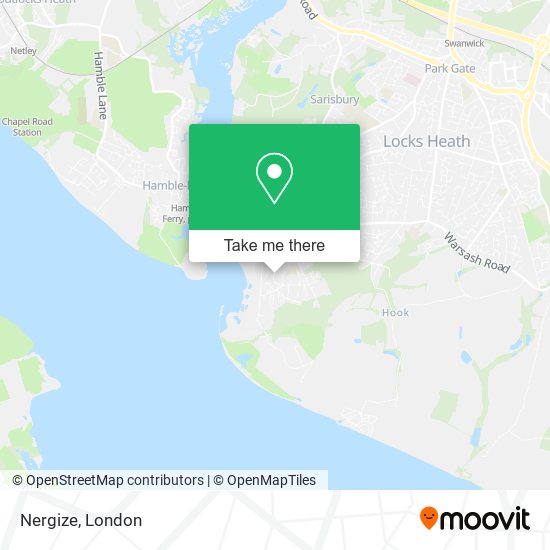 Nergize map