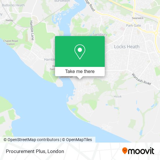 Procurement Plus map
