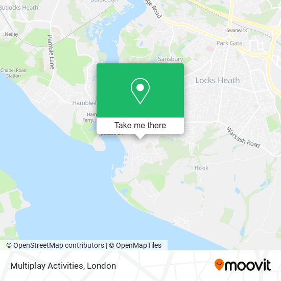 Multiplay Activities map