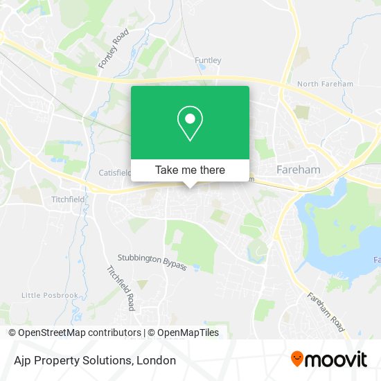 Ajp Property Solutions map