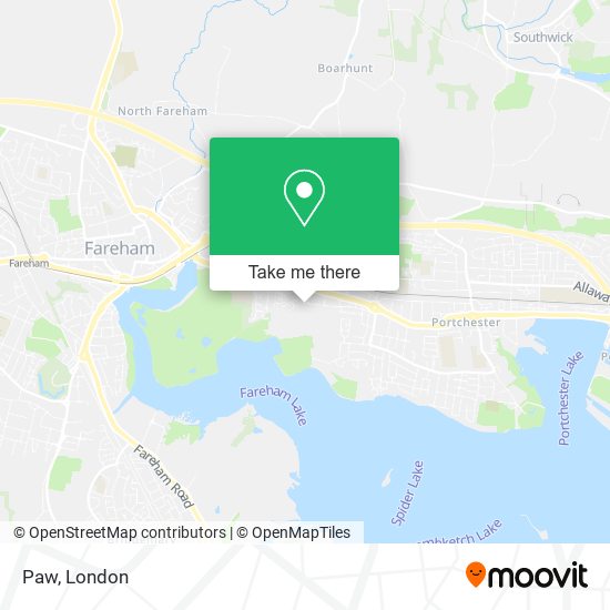 Paw map