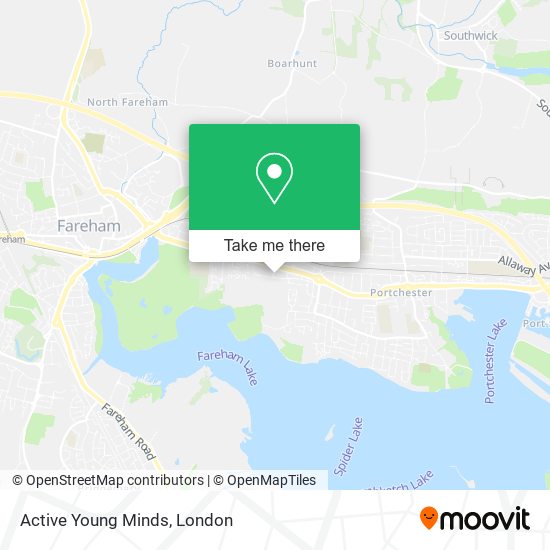 Active Young Minds map