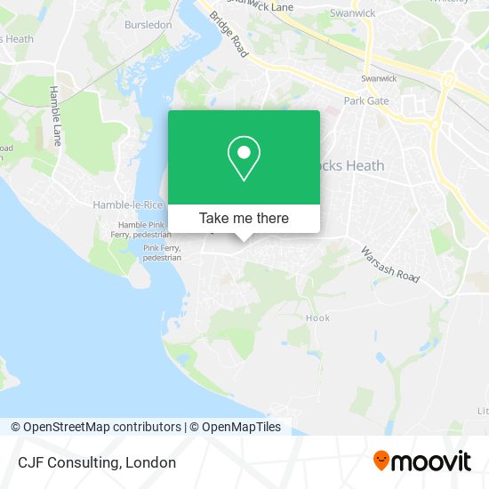 CJF Consulting map