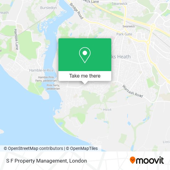 S F Property Management map