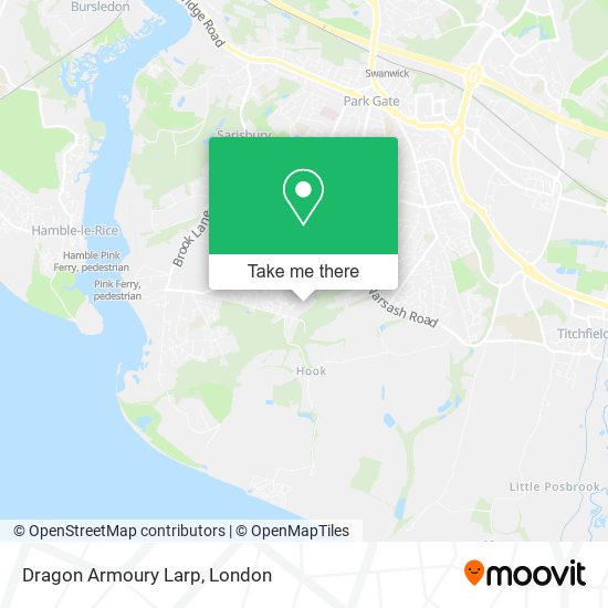 Dragon Armoury Larp map