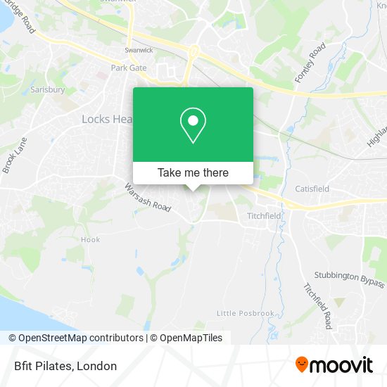 Bfit Pilates map
