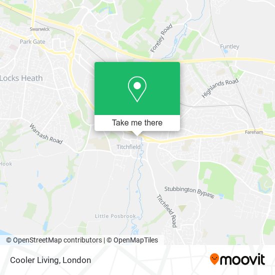 Cooler Living map
