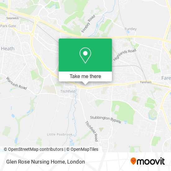 Glen Rose Nursing Home map