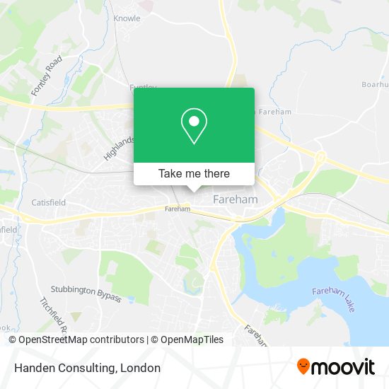 Handen Consulting map