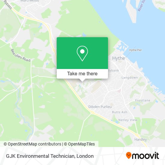 GJK Environmental Technician map