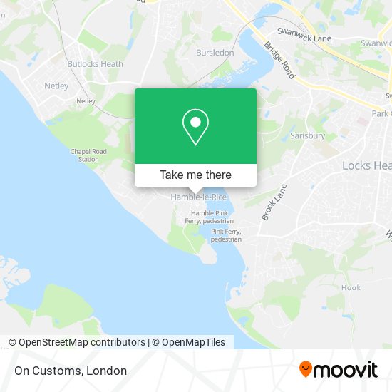 On Customs map