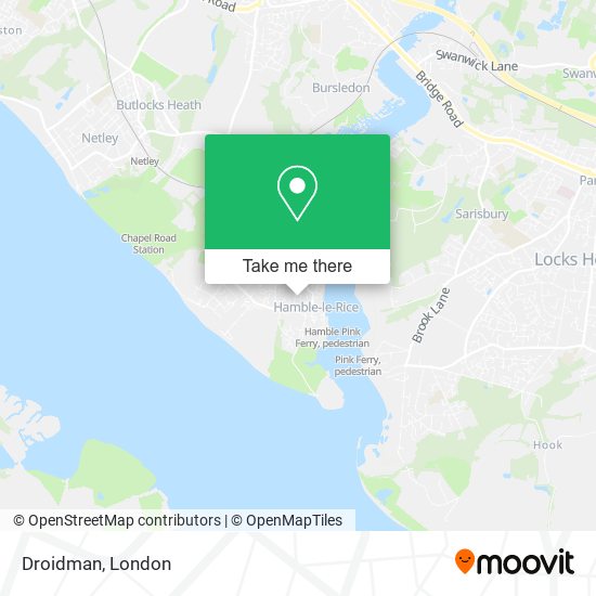 Droidman map