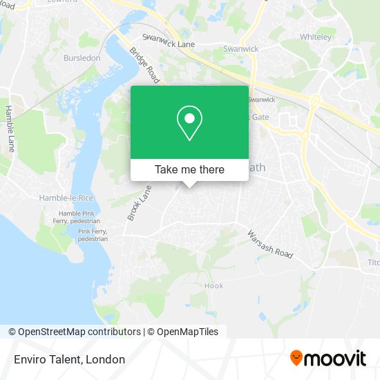 Enviro Talent map