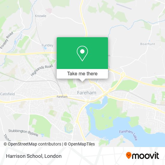 Harrison School map