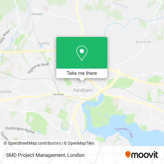 SMD Project Management map
