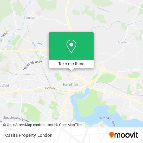 Casita Property map
