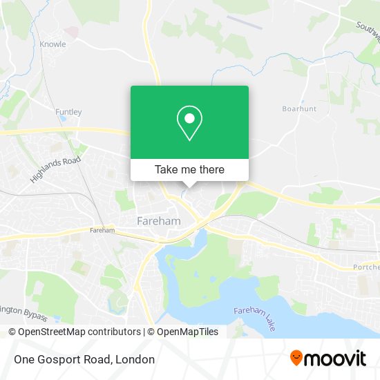One Gosport Road map