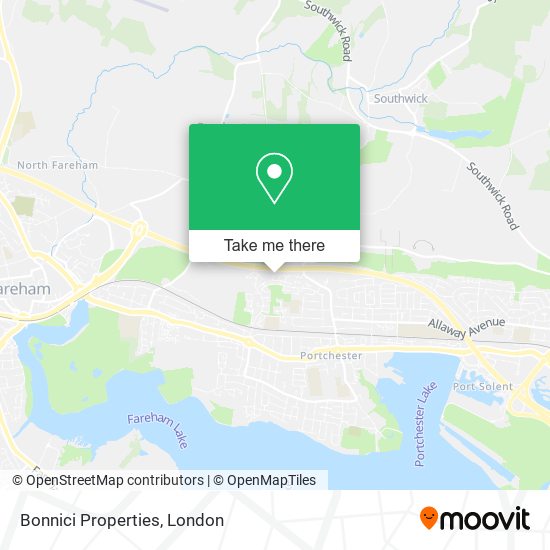 Bonnici Properties map