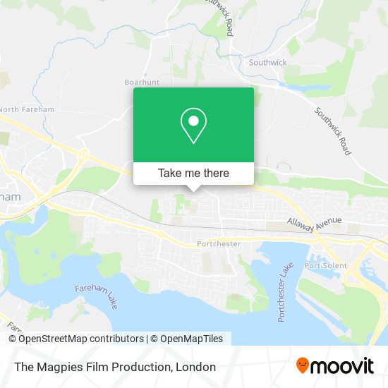 The Magpies Film Production map