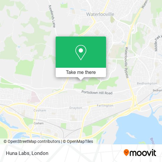 Huna Labs map