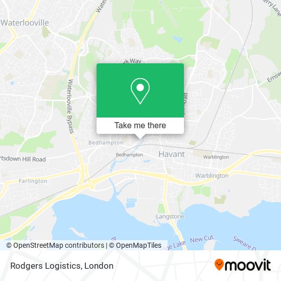 Rodgers Logistics map