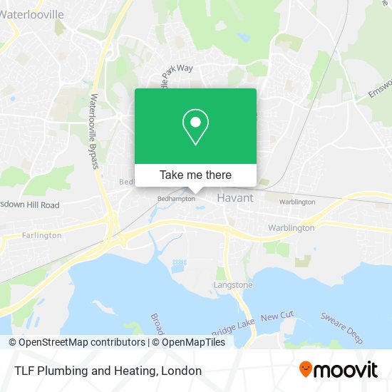 TLF Plumbing and Heating map