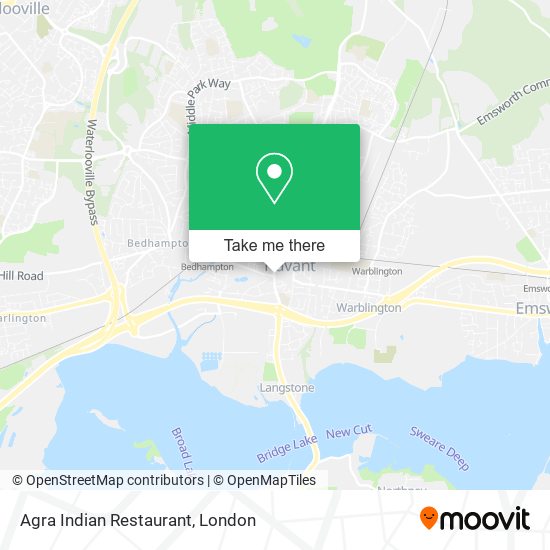 Agra Indian Restaurant map