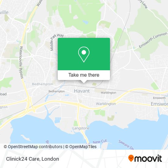 Clinick24 Care map